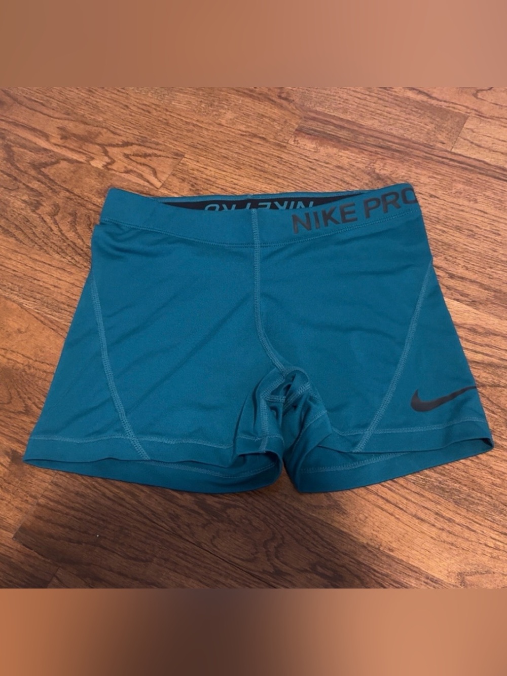 Nike Pro Teal Women's Bike Shorts